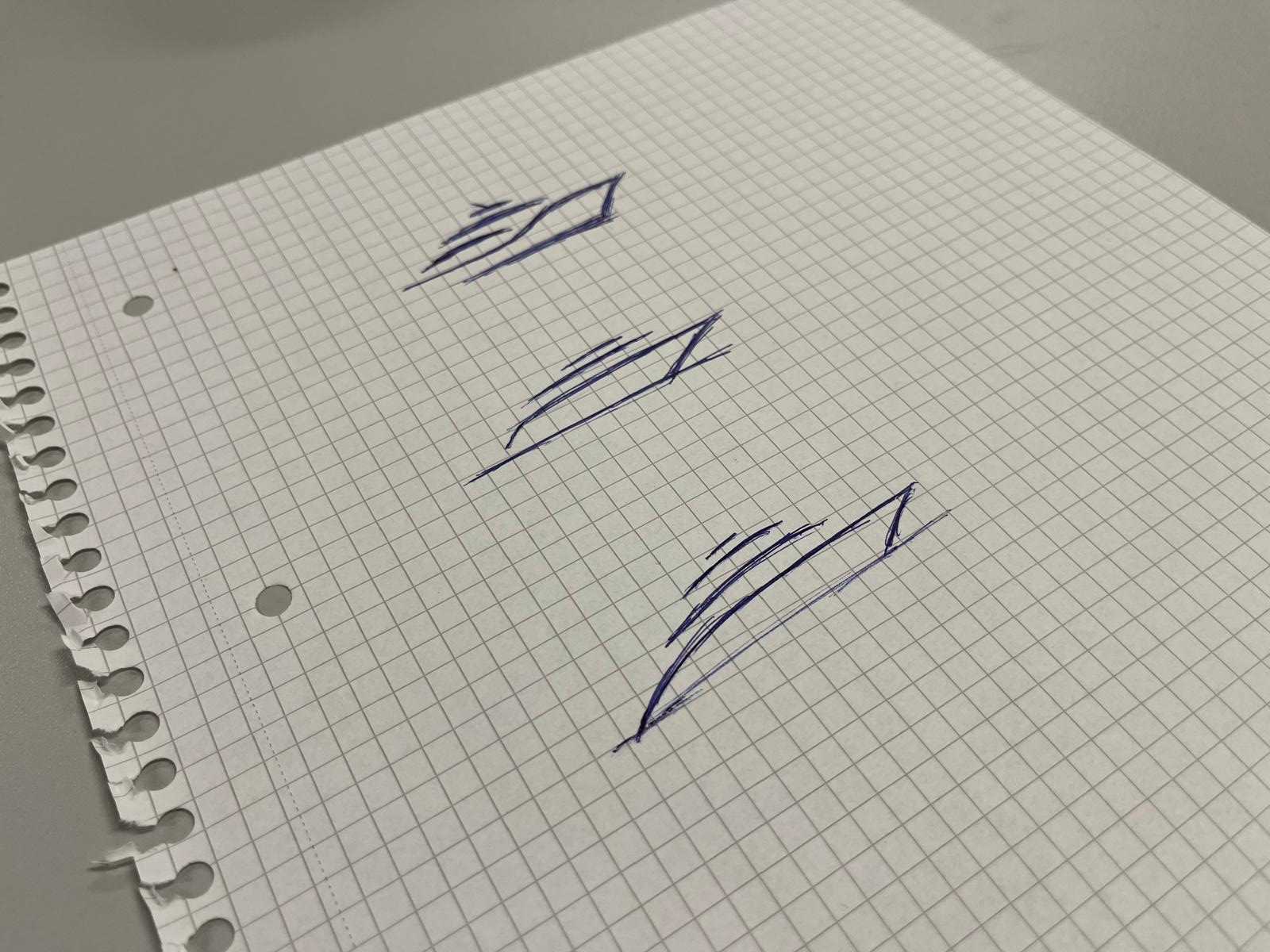 First sketches of the PHILLY logo